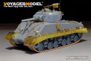 画像5: VoyagerModel [PE35911]1/35 WWII米 M4A3シャーマン(105mm)HVSS エッチング基本セット(DML6454用) (5)