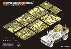 画像8: VoyagerModel [PE35938]1/35 現用米 M1240A1 M-ATV エッチングセット(パンダ 35027用) (8)