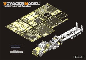 画像1: VoyagerModel [PE35951]1/35 現用アメリカ軍M911C-HET＆M747トレーラー（モンモデルSS-013用） (1)