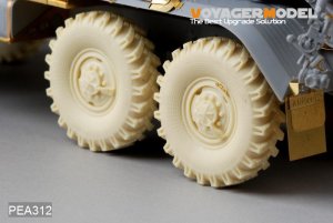 画像2: VoyagerModel [PEA312] 1/35 現用ロシア ウラル4320/375トラック ホイールセット(6+1個)(トラペ用) (2)