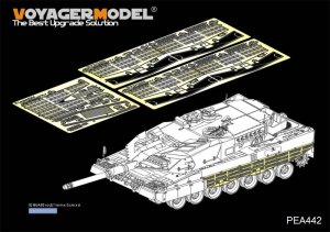 画像4: VoyagerModel [PEA442]1/35 現用独ドイツ連邦軍レオパルド2A5/A6トラックカバー(各社モデル対応) (4)