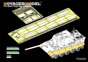 画像4: VoyagerModel [PEA445]1/35 WWII独ドイツ陸軍ヤークトタイガー用シュルツェン後期型(タコム8001用) (4)