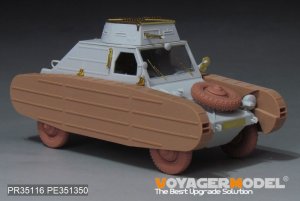 画像4: VoyagerModel [PR35116]1/35 WWII ドイツ キューベルワーゲン82型 初期型ホイールセット パターン1(汎用 5個入) (4)