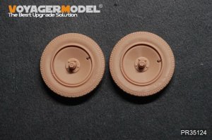 画像3: VoyagerModel [PR35124]1/35 WWII ドイツ Sd.Kfz.250/Sd.Kfz.10ハーフトラック ダンロップ社標準タイヤセット(汎用) (3)