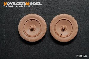 画像2: VoyagerModel [PR35125]1/35 WWII ドイツ Sd.Kfz.250/Sd.Kfz.10ハーフトラック Semperit社標準タイヤセット(汎用) (2)