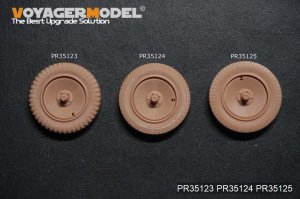画像3: VoyagerModel [PR35125]1/35 WWII ドイツ Sd.Kfz.250/Sd.Kfz.10ハーフトラック Semperit社標準タイヤセット(汎用) (3)
