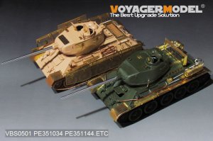 画像2: VoyagerModel [VBS0501]1/35 WWII ロシアT-34-85中戦車メタル製砲身セット(各社キット対応) (2)
