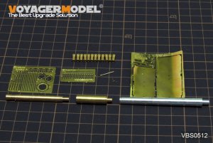 画像2: VoyagerModel [VBS0512]1/35 現用露 125mm(2A46M-5)金属砲身セット(T-90MS用)(汎用) (2)