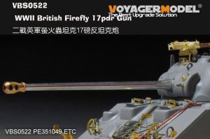 画像2: VoyagerModel [VBS0522]1/35 WWII イギリス陸軍シャーマンファイアフライ17ポンド砲用砲身(タスカ/アスカ用) (2)