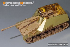 画像2: VoyagerModel [VPE48037]1/48 WWII ドイツSd.Kfz.164対戦車自走砲ナースホルン ベーシックセット(タミヤ32600) (2)