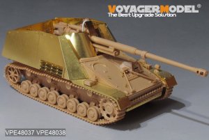 画像10: VoyagerModel [VPE48037]1/48 WWII ドイツSd.Kfz.164対戦車自走砲ナースホルン ベーシックセット(タミヤ32600) (10)