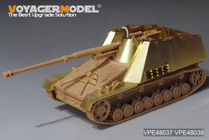 画像2: VoyagerModel [VPE48038]1/48 WWII ドイツSd.Kfz.164対戦車自走砲ナースホルン 砲弾箱/フェンダーセット(タミヤ32600) (2)
