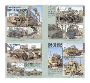 画像2: WWP [G066]IEDハンターズ アメリカ陸軍の爆破物撤去車両写真集 (2)