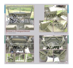 画像3: WWP [R096]WWII GPジープ ディテール写真集 大戦初期のフォード1/4トントラック (3)