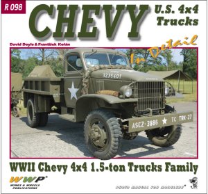 画像1: WWP[R098]WWII アメリカ シェビー4x4トラック ディテール写真集 (1)
