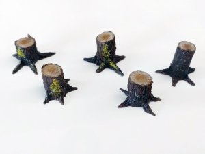 画像1: Work Shop Shin[M-20224]1/35 切り株（針葉樹）セット (1)