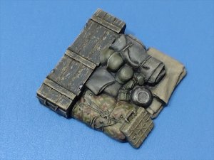 画像2: Work Shop Shin[M-20219]1/35 後部積載荷物セット（3号突撃砲戦車初期型系列用） (2)