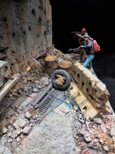 画像8: YENMODELS[LSG-C35005]1/35　下水用排水溝&排水カバー8個セット (8)