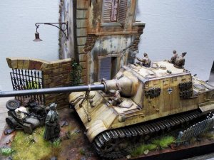 画像2: YENMODELS[LSG-C35101]1/35　鉄柵#1 剣先付鉄格子 (2)