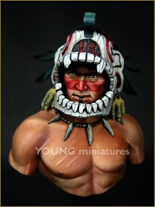 画像4: Young Miniatures[YH1819]1/10  アステカの戦士 (4)