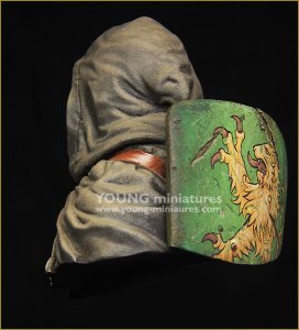 画像4: Young Miniatures[YH1855]1/10  13世紀ヨーロッパの騎士 (4)
