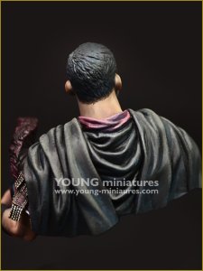 画像5: Young Miniatures[YH1868]1/10 古代ローマ 胸像 ローマ軍指揮官 (5)