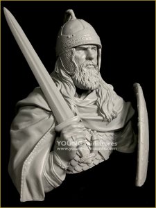 画像12: Young Miniatures[YH1872]1/10 5世紀 西ゴート族の戦士 胸像 (12)