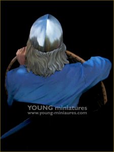 画像4: Young Miniatures[YH1877]1/10 10世紀 ザ・ノースマン バイキングの王 胸像 (4)