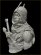 画像5: Young Miniatures[YH1878]1/10 15世紀 アフリカ ヌビアの近衛兵 胸像 (5)