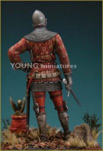 画像2: Young Miniatures[YH7001]70mm  Medieval Knight 14th Century（Sold Out） (2)