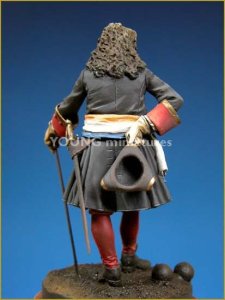 画像5: Young Miniatures[YH7005]70mm  オランダ砲兵士官 1705年 (5)