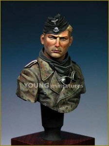 画像2: Young Miniatures[YM1806]1/10 WWIISS戦車搭乗員 (2)