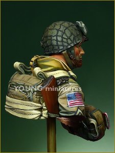 画像6: Young Miniatures[YM1824]1/10 WWIIアメリカ第82空挺師団空挺兵 ノルマンディー1944 (6)