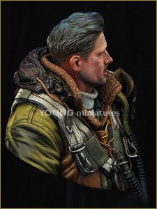 画像6: Young Miniatures[YM1850]1/10 WWIIRAF(英国空軍)爆撃機隊パイロット (6)