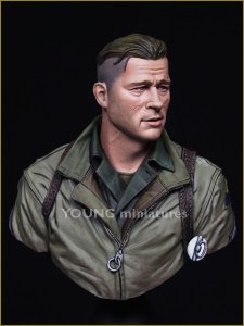 画像5: Young Miniatures[YM1852]1/10 WWIIアメリカ陸軍第2装甲師団戦車兵「車上の地獄」 (5)