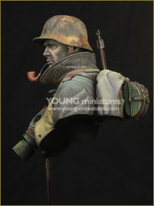 画像2: Young Miniatures[YM1857]1/10 WWIドイツ帝国陸軍 突撃兵 (2)