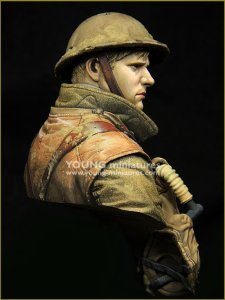 画像4: Young Miniatures[YM1875]1/10 WWIイギリス陸軍ルイス機関銃ガンナー (4)