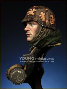画像3: Young Miniatures[YM1889]1/10 WWII 独 ドイツ陸軍野戦憲兵胸像 (3)