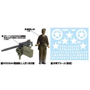 画像2: アスカモデル[35-030] 1/35 アメリカ中戦車M4A3E8シャーマン イージーエイト アクセサリーパーツ付 (2)