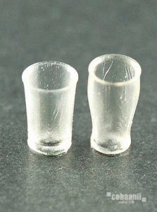 画像1: コバアニ模型工房[SP-009]1/12 ハイ、コップ (1)