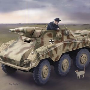 画像1: サイバーホビー[CH6786]1/35 WW.II ドイツ軍 Sd.Kfz.234/3 シュツンメル 7.5cm砲搭載 8輪重装甲偵察車 (1)
