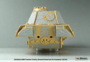 画像10: DEF.MODEL[DD35024]1/35 WWII ドイツ Pz.Kpfw.V パンサーG型初期型用ツィンメリット・コーティング デカールセット(アカデミー用) (10)