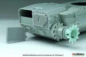 画像12: DEF.MODEL[DM35034A]1/35 現用 アメリカ M48A3パットン リヤパネル/起動輪パーツセット リニューアル版（ドラゴン用） (12)