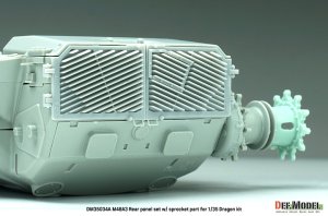 画像10: DEF.MODEL[DM35034A]1/35 現用 アメリカ M48A3パットン リヤパネル/起動輪パーツセット リニューアル版（ドラゴン用） (10)