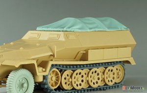 画像7: DEF.MODEL[DM35141]1/35 WWII ドイツ Sd.Kfz.251ハーフトラックC型用キャンバスカバー(アカデミー/他社用) (7)