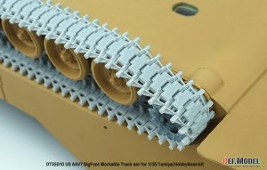 画像12: DEF.MODEL[DT35010]1/35 現用 アメリカ AAVP7水陸両用車用ビッグフット連結可動履帯(タミヤ/ホビーボス製AAVP7用） (12)