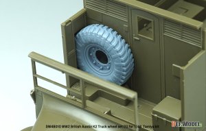 画像10: DEF.MODEL[DW48010]1/48 WWII イギリス オースチンK2トラック用タイヤセット(1) ダンロップタイプ(タミヤ用) (10)