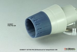 画像5: DEF.MODEL[DZ48007]1/48 現用 アメリカ空軍 F-16ファイティングファルコン用F100-PW-229ノズルセット(タミヤ/キネティック用) (5)