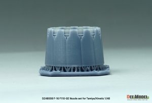 画像3: DEF.MODEL[DZ48008]1/48 現用 アメリカ F-16ファイティングファルコン用F110-GEノズルセット(タミヤ/キネティック用) (3)