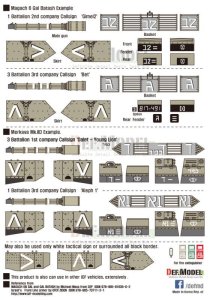 画像3: DEF.MODEL[DD35003]IDF　タクティカルサインセット（アカデミー用） (3)